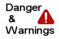 Etheridge Danger and Warnings